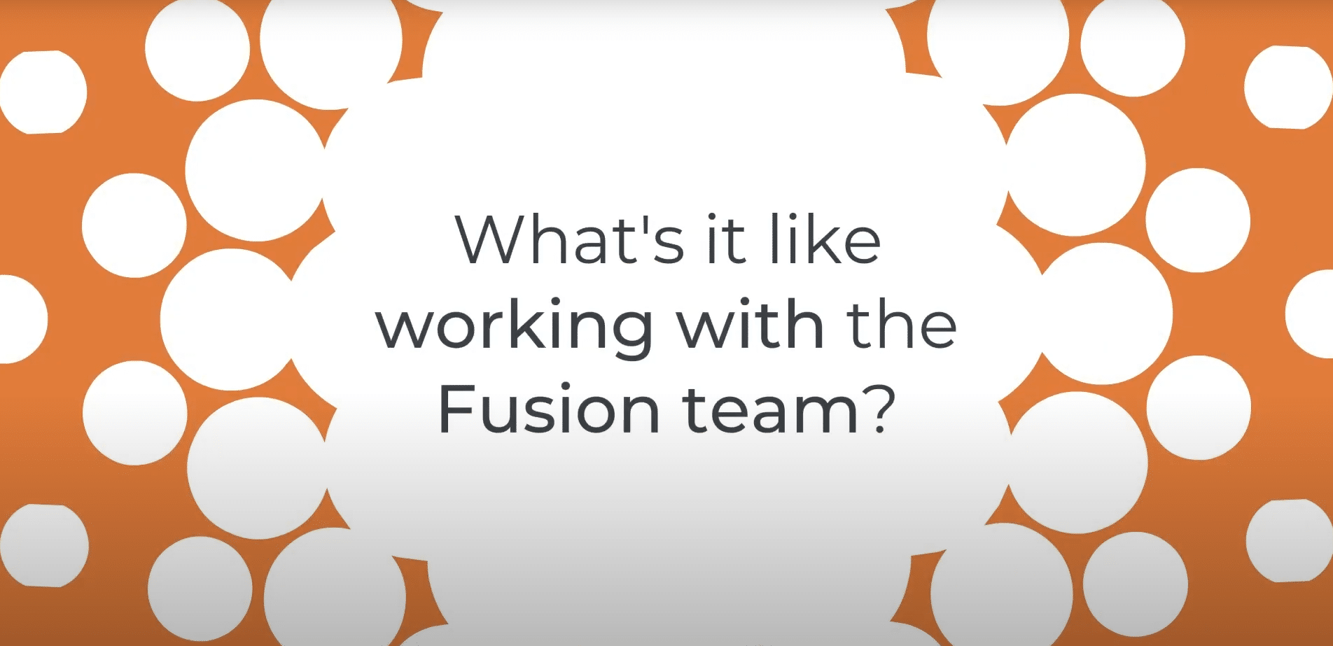 Working with Fusion (perspective from multiple clients in one video)